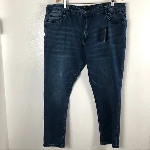 Kenneth Cole Today is your day SLIM-FIT RECYCLED STRETCH DENIM JEANS Size 44X30 - Picture 2 of 12